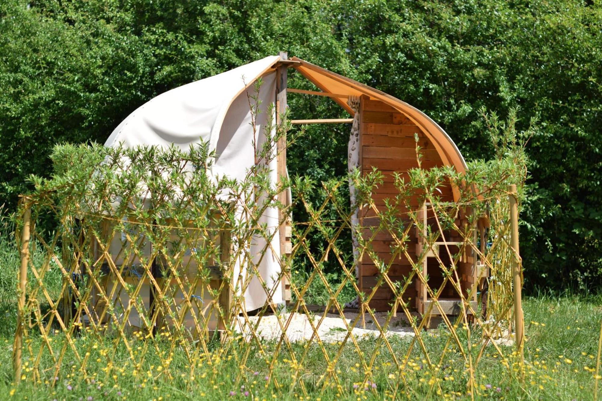 Chambre D'Hotes De Paille Et D'Argile Touligny Buitenkant foto